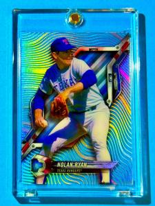 Nolan Ryan Rare Spiral Vortex Refactor Card