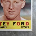 Whitey Ford 1960 Topps Yankees HOF Card