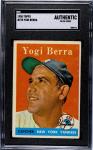 1958 Topps Yogi Berra Baseball Card #370