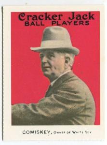 1915 Cracker Jack #23 Charles Comiskey Card