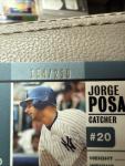 2008 Topps Co-Signers Jorge Posada New York Yankees