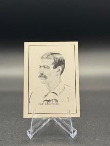 1950-56 Callahan Dan Brouthers Hall of Fame Card