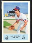 Don Mattingly 1981 Nashville Sounds Team Set