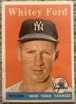 Whitey Ford 1958 Topps Baseball Card #320