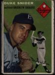 1954 Topps Duke Snider Baseball Card #32