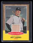 2011 Topps Heritage Brett Gardner Clubhouse Relic