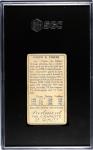 1911 Piedmont T205 Joe Tinker Card - SGC 2.5