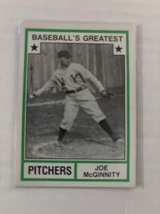 1982 TCMA Baseball’s Greatest Pitchers Joe McGinnity