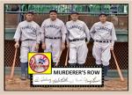 Murderers Row Legends Lou Gehrig Babe Ruth Card