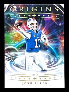 Josh Allen 2025 Panini Origins Buffalo Bills Card