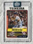 2024 Topps Archives Mark Teixeira Blue Ink Auto 1/1