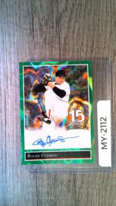 Roger Clemens 2025 Leaf Auto Green Lava 1/1
