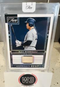 2024 Panini Three & Two Alex Rodriguez /25