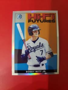 Bobby Witt Jr. 2022 Bowman Chrome Card #HIFI-5