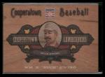 2013 Panini Cooperstown Buck Ewing Lumberjacks Card