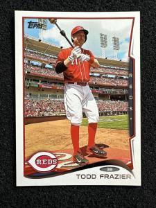 Todd Frazier 2014 Topps Baseball Card #580
