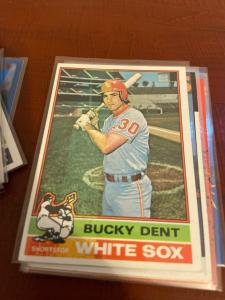1976 Topps Bucky Dent Baseball Card - White Sox