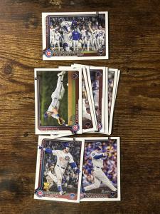 2025 Topps Series 1 Chicago Cubs Team Set