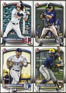 2025 Bowman Baseball Prospects #1-150 - Pick Your Card