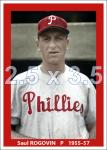 Saul Rogovin 1955-57 Phillies Colorized Print