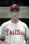 Saul Rogovin 1955-57 Phillies Colorized Print