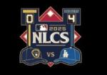 2025 Dodgers NLCS Pin vs. Brewers