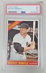 1966 Topps Mickey Mantle Yankees Card PSA 3.5