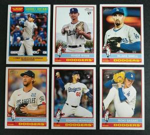 2025 Topps Heritage Dodgers Team Set with Ohtani RC