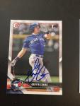 Griffin Conine Autographed 2018 Bowman Draft Card