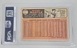 1966 Topps Mickey Mantle Yankees Card PSA 3.5