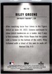 2023 Bowman Riley Greene Spotlights Card #BS-10