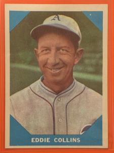 1960 Fleer Eddie Collins #20 Baseball Card