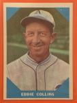 1960 Fleer Eddie Collins #20 Baseball Card