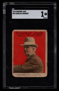 Charles Comiskey 1914 Cracker Jack Baseball Card #23
