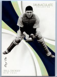 Bill Dickey 2016 Immaculate Collection 1/1 Yankees Card