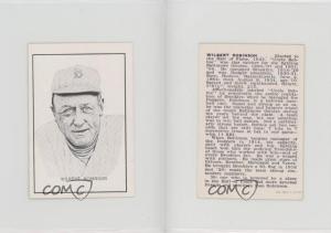 Wilbert Robinson 1950-56 Hall of Fame Card