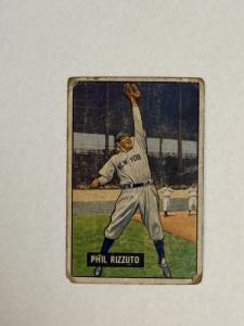 1951 Bowman Phil Rizzuto Baseball Card