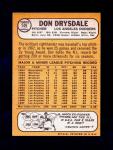 1968 Topps Don Drysdale Card #145