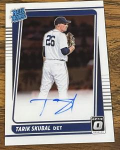 2021 Tarik Skubal Donruss Optic Rookie Auto