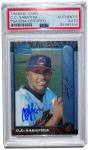 C.C. Sabathia Signed 1999 Bowman Chrome Rookie Card