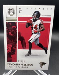 2017 Devonta Freeman GOLD SSP 5/10 #74 FALCONS