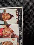 1967 Topps #244 Willie Mays & Hank Aaron