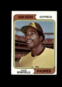 1974 Topps Dave Winfield Rookie Card #456