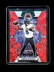 Lamar Jackson 2023 Panini Mosaic Red Sparkle Card