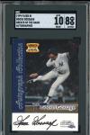 1999 Goose Gossage Sports Illustrated Autographed Card