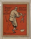 1935 Walter Berger #12 Baseball Card PSA 1.5