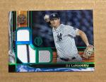 2022 Topps Tribute DJ LeMahieu Triple Relic /99
