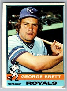 1976 Topps George Brett #19 Hall of Fame Card