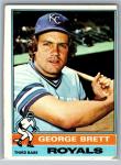 1976 Topps George Brett #19 Hall of Fame Card