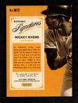 2014 Mickey Rivers Autographed Yankees Card
